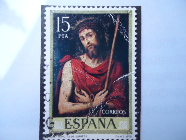 Ed:2559-Pintores: Juan de Juanes- Día del Sello- IV Centenario de su Muerte- ¨ECCE.Homo¨