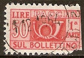 Pacchi- Sul Lire bollettino.