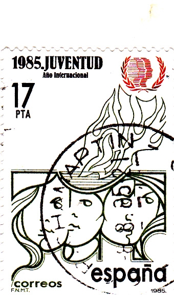 Día Mundila de la Juventud 1985   (X)