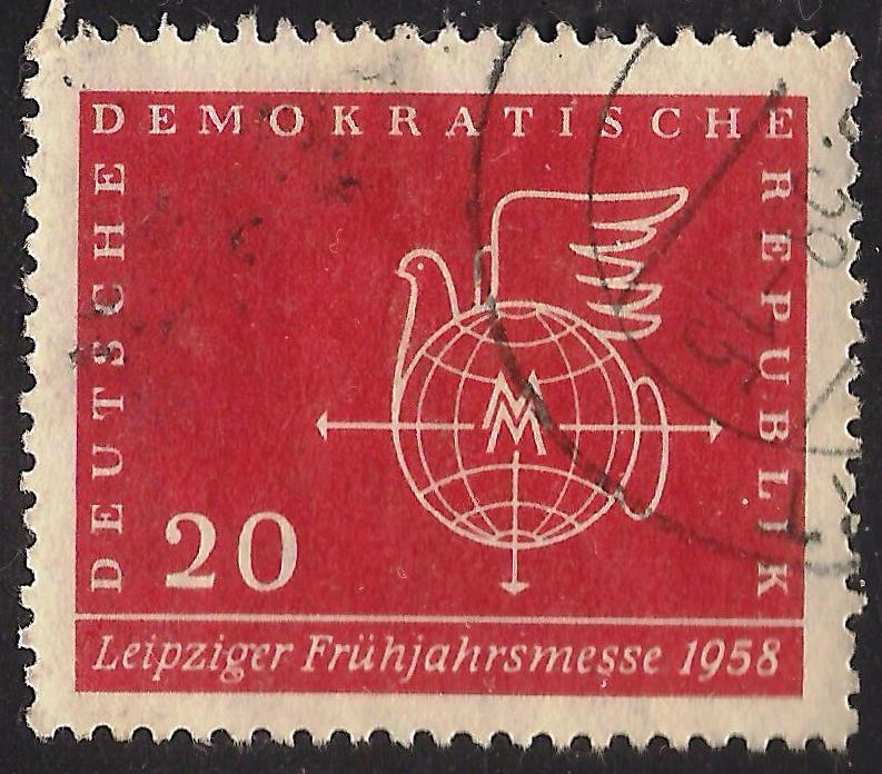 Publicado para dar a conocer la Feria de Leipzig 1958