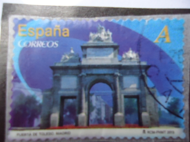Ed:4766 - Puerta de Toledo - Madrid medieval. Arco Triunfal. Fernando VII.