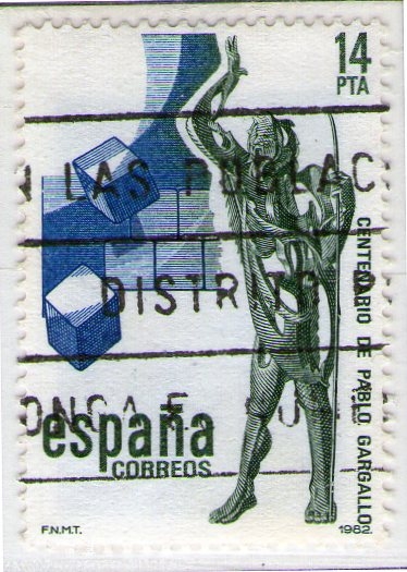 2683-Centenario del escultor Pablo Gargallo