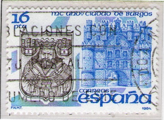 2744-MC Aniversario de la ciudad de Burgos
