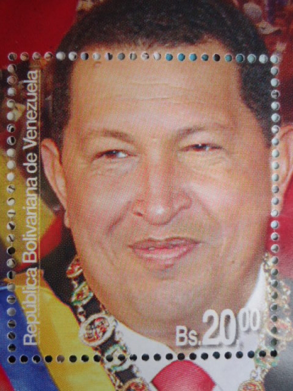 Hoja bloque del Presidente:HUGO RAFAEL CHÁVEZ FRÍAS 1954-2013