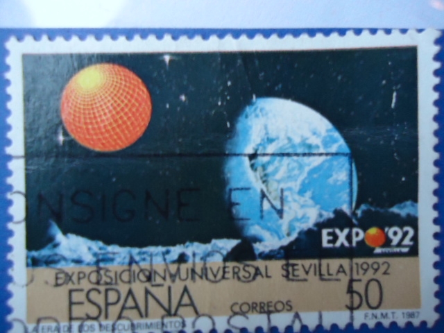 Ed:2876- Exposición Universal-Sevilla 1992. ¨La Era de los Descubrimientos¨