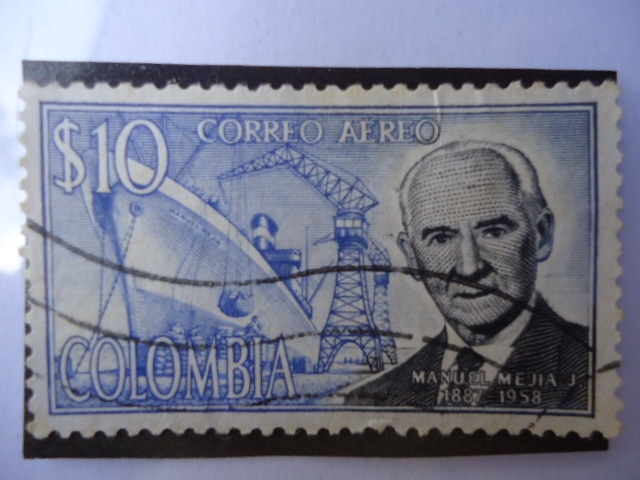 Barco Manuel Mejía J.de la Flota Mercante Gran Colombiana S.A