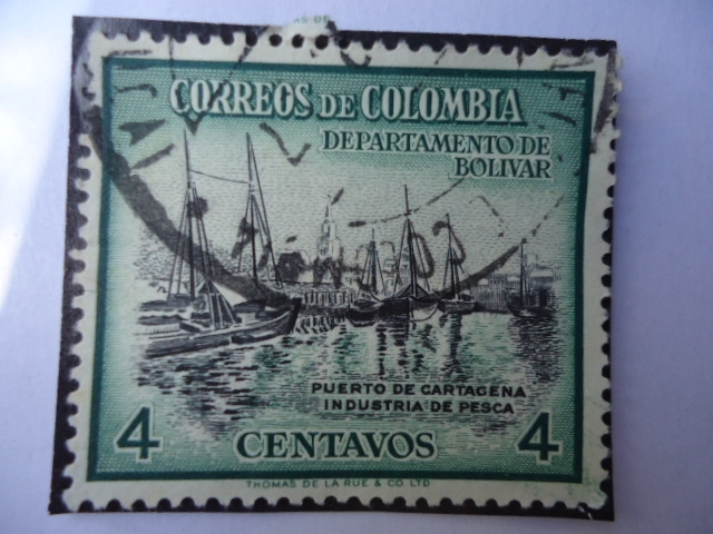 Departamento de Bolívar-Puerto de Cartagena-Industria de Pesca.