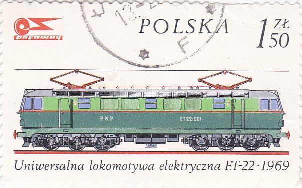 LOCOMOTORA ELECTRICA ET-22  1969