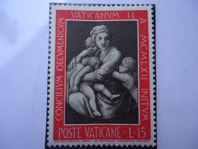 Poste Vaticane-Oleo de Rafaello Sanzio