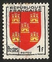 ESCUDOS PROVINCIAS  - POITOU