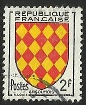 ESCUDOS PROVINCIAS  - ANGOUMOIS 