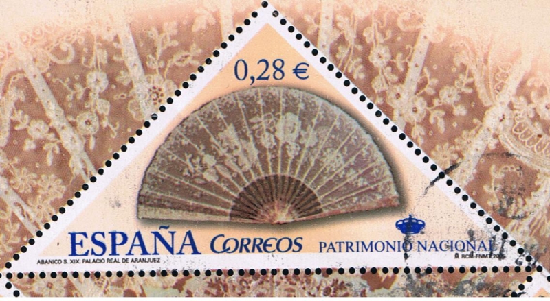 España  Patrimonio Nacional. Abanicos. 