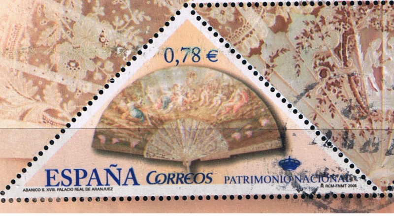 España  Patrimonio Nacional. Abanicos. 