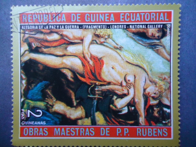 Pintores: Pedro Pablo Rubens-¨Alegoria de la Paz y la Guerra¨(Fragmento)