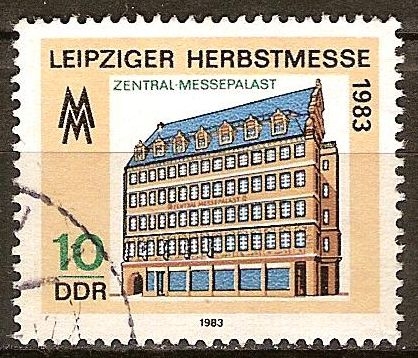 Leipzig Feria de Otoño de 1983-DDR. 
