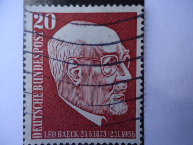 Rabino: Leo Baeck 1873-1956.Aniversario de su muerte.