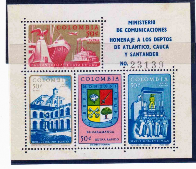 Homenajes al Cauca, Atlantico y Santander