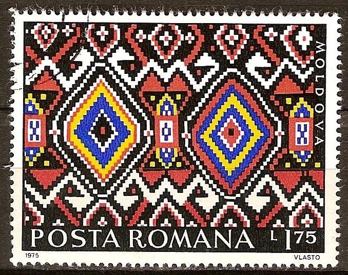 Alfombras tradicionales rumanos. Moldova.