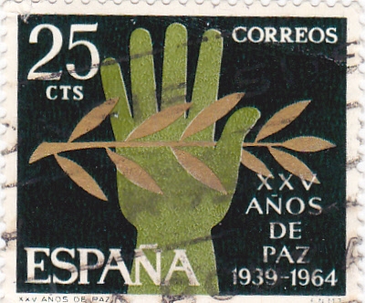 Alegorías de la Paz -XXV Años de Paz Española  (Z)