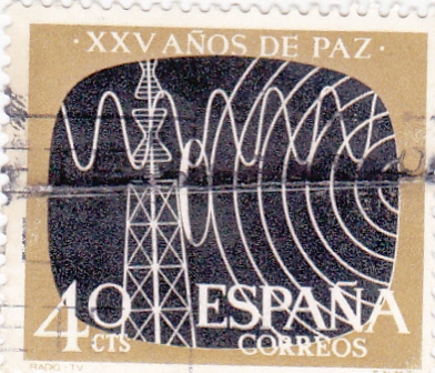 Telecomunicaciones -XXV Años de Paz Española  (Z)