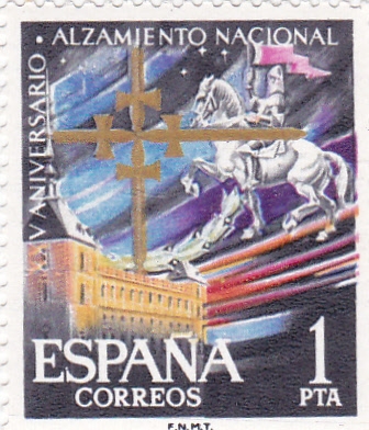 Alcazar  de  Toledo -XXV Aniversario del Alzamiento Nacional  (Z)