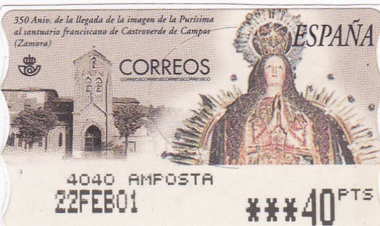 Virgen de La Purísima -ATM    (Z)