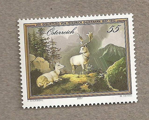 200 Aniv nacimiento de F. Gauermann