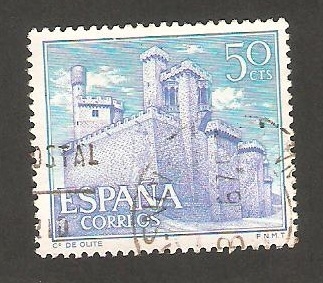 1741 - Castilo de Olite, en Navarra