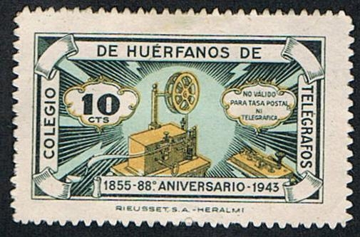 COLEGIO DE HUERFANOS TELEGRAFOS 1855-1943
