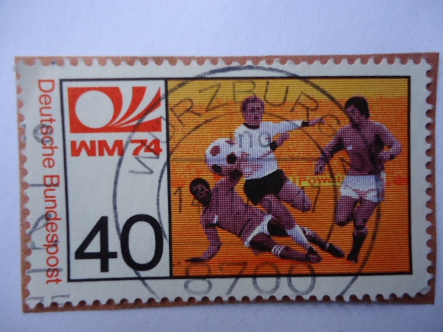 WM 74- Logo Mundial 1974 Alemania Occidental