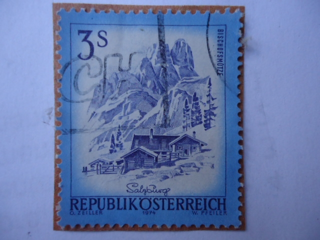 Bischofsmotze - Republik Österreich