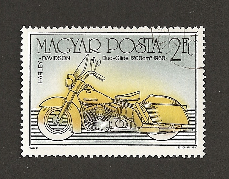 Harley Davidson de 1960