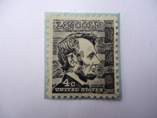 Abraham  Lincoln (1809-1865) decimosexto presidente de Estados Unidos.