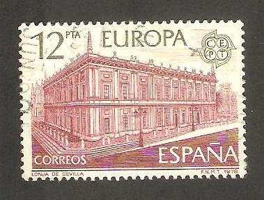 2475 - Europa Cept, lonja de Sevilla