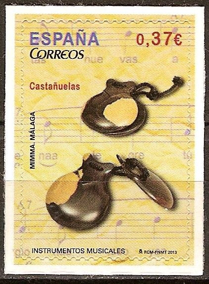 Instrumentos musicales (Castañuelas).