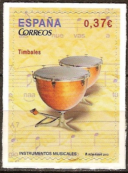 Instrumentos musicales (Timbales).