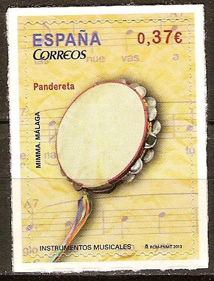 Instrumentos musicales (Pandereta).