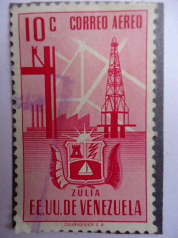 E.E.U.U de Venezuela- Estado: Zulia-Escudo de Armas. Escudo