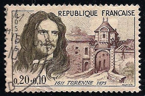 Henri de la Tour d'Auvergne, vizconde de Turenne. El recargo fue para la Cruz Roja.