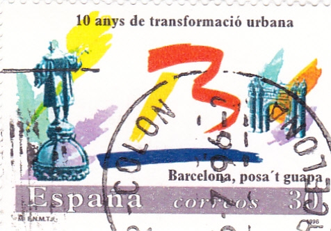 10 Anys de transformació urbana Barcelona posa´t  guapa  (Z)