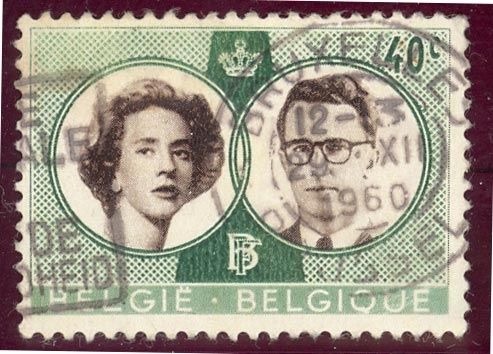 1960 Fabiola y Balduino I - Ybert:1169