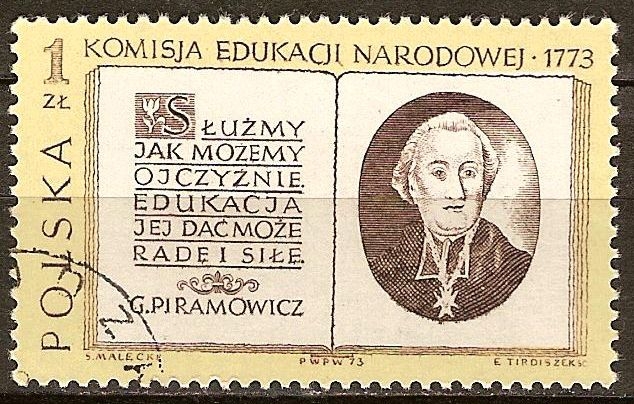 Bicent de Nat. Comisión Educativa.G. Piramowicz y la página de título.