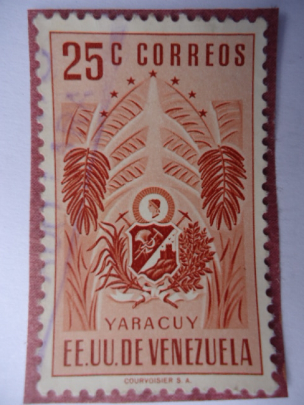 E.E.U.U de Venezuela- Estado: Yaracuy- Escudo