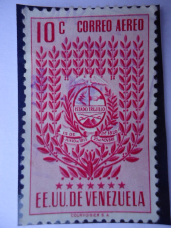 E.E.U.U de Venezuela- Estado: Trujillo- Escudo