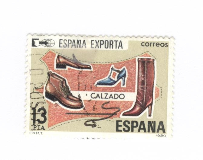 Edifil 2565. España exporta calzado