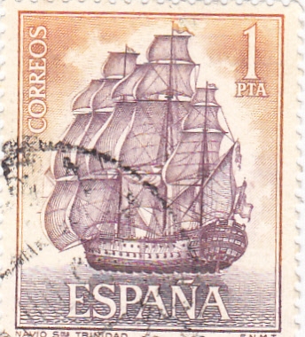 Navío Sta. Trinidad -Homenaje a la marina Española  (1)