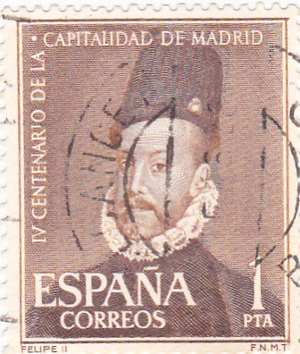 Retrato de Felipe II- IV Centenario de la capitalidad de Madrid  (1)