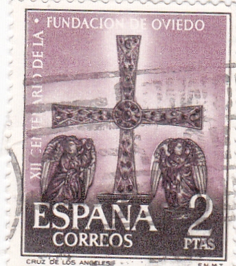 Cruz de los Angeles - XII Centenario de la Fundación de Oviedo   (1)
