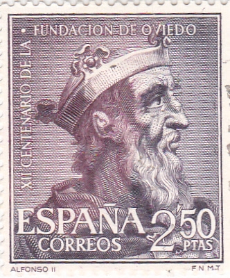 Alfonso II -XII centenario de la fundación de Oviedo  (1)