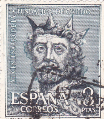 Alfonso III -XII centenario de la fundación de Oviedo  (1)
